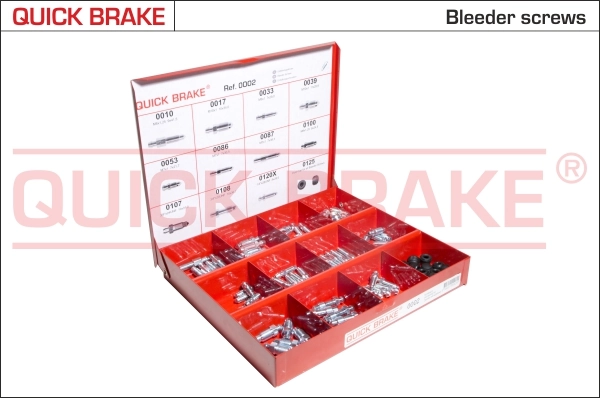 Assortment, breather screws